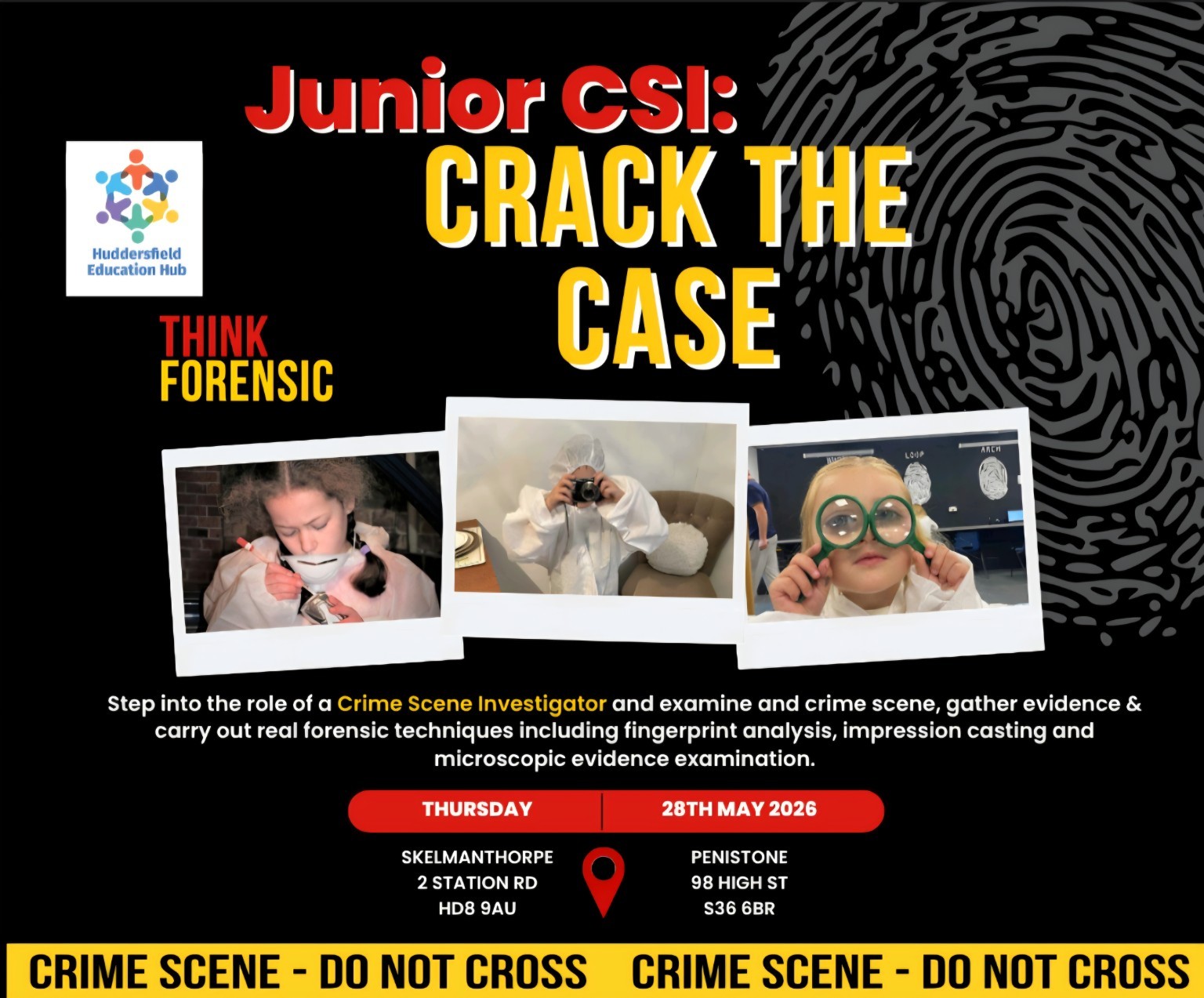 Junior CSI clean artwork